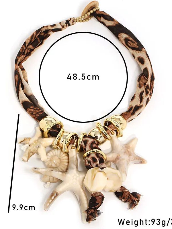 Starfish Charm Necklace