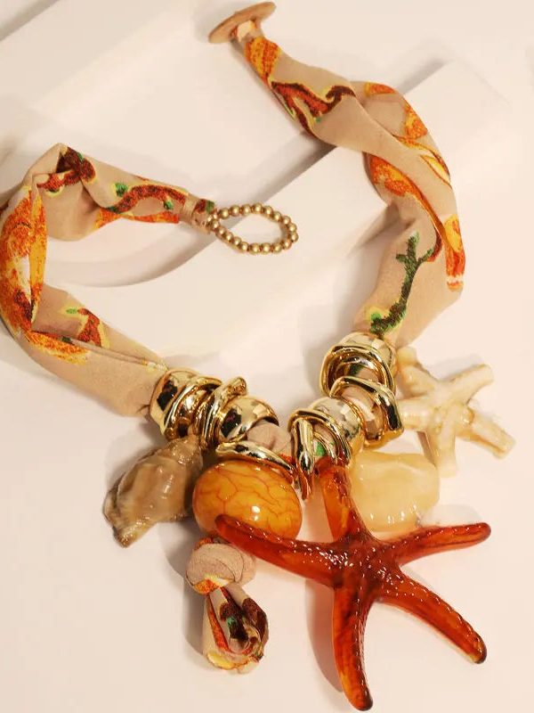 Starfish Charm Necklace