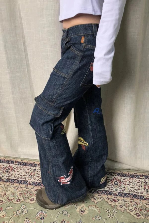 Sticker Cargo Jeans