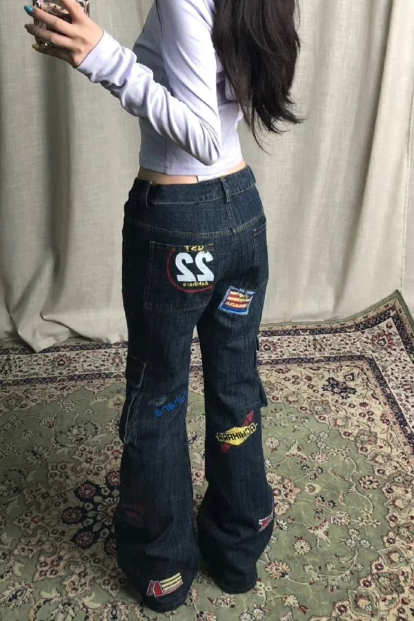 Sticker Cargo Jeans