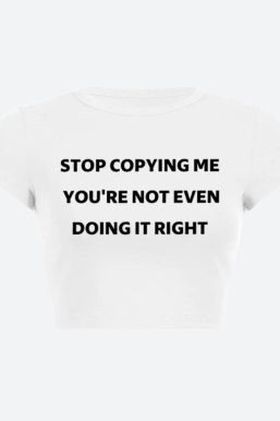 Stop Copying Me Tee
