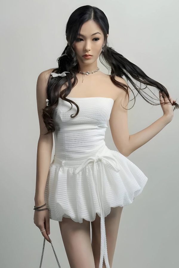 Strapless Bubble Mini Dress