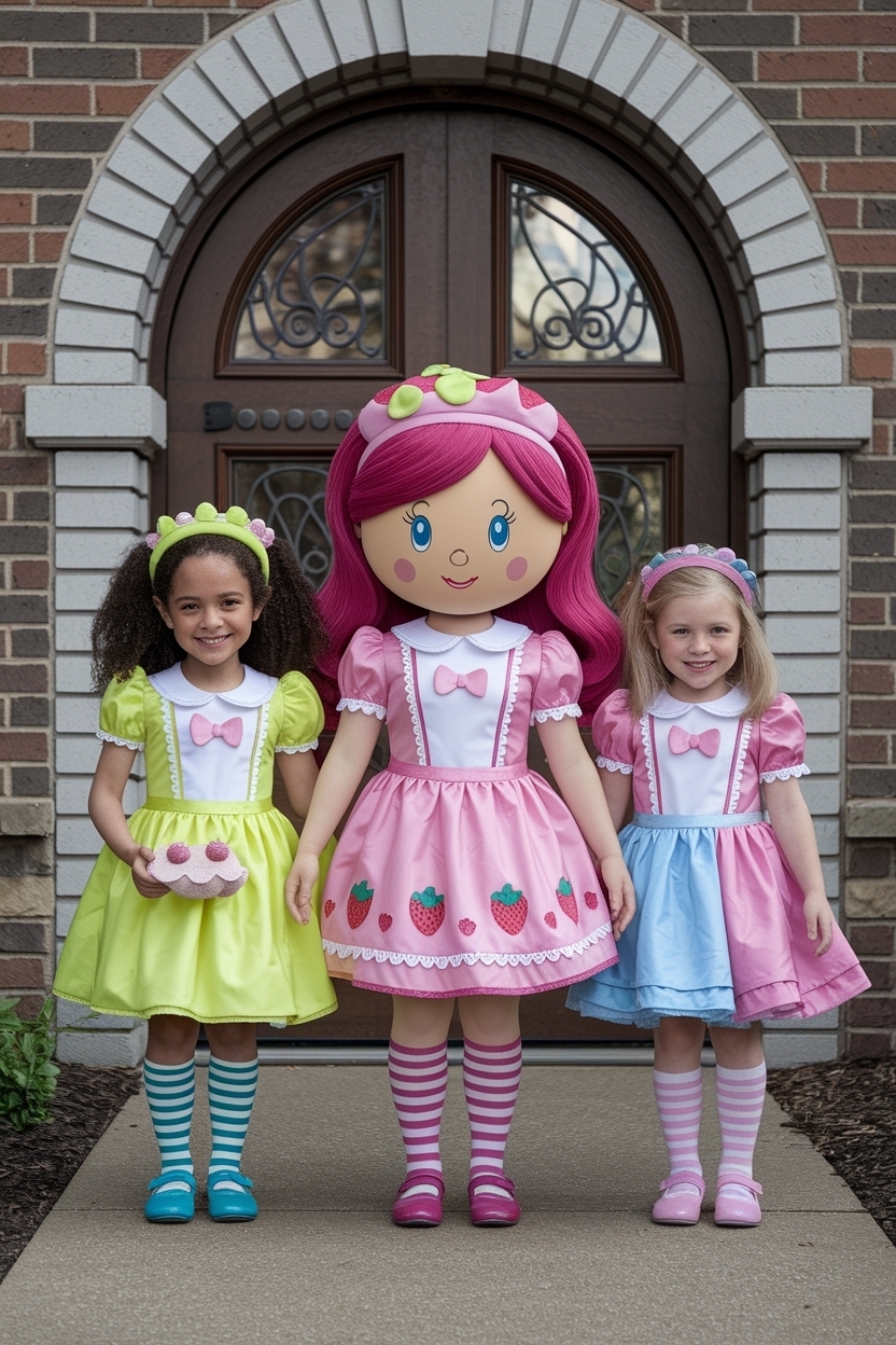 Strawberry Shortcake and Friends Costume Ideas for Fun outfit idea