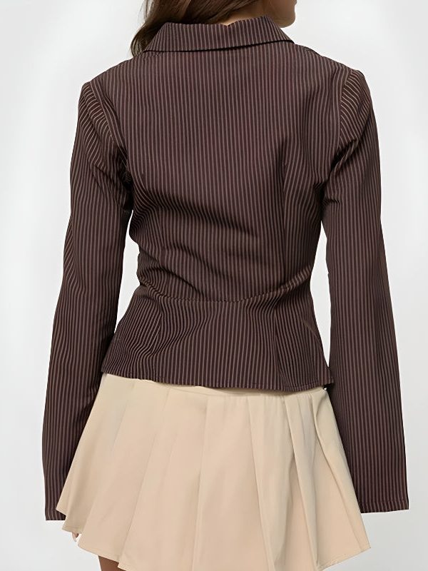 Striped Button Down Shirt