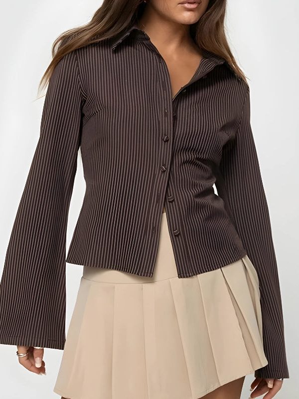 Striped Button Down Shirt