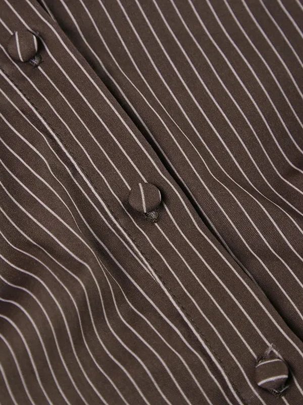 Striped Button Down Shirt