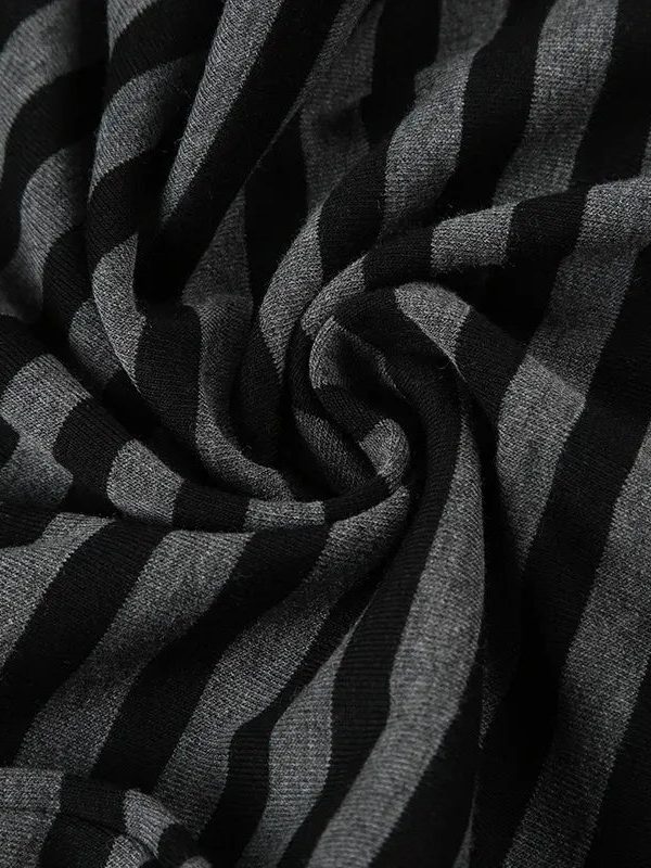 Striped Flare Sweatpants