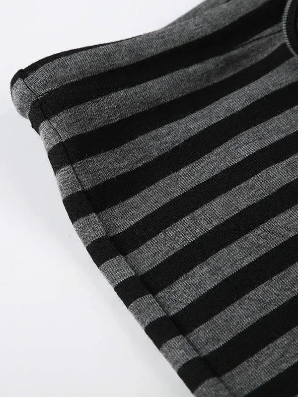 Striped Flare Sweatpants