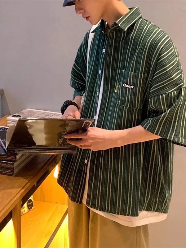 Striped Oversized Shirt