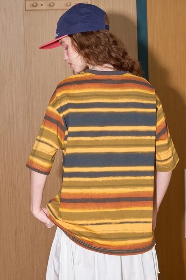 Striped Oversized Tee