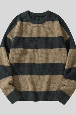 Striped Pullover Sweater