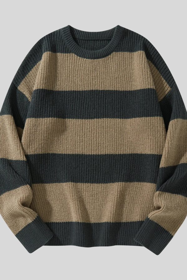 Striped Pullover Sweater