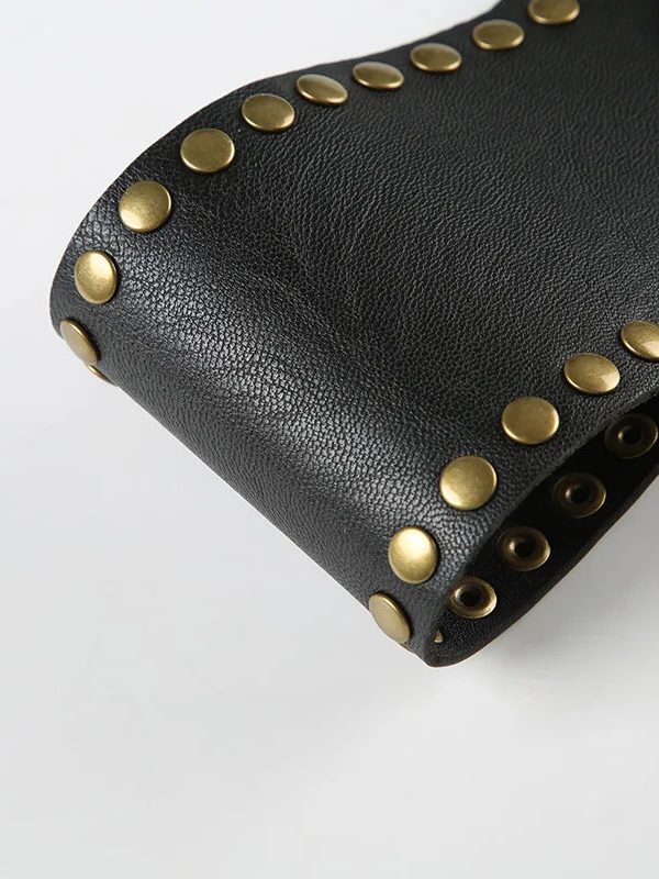 Studded Buckle Belt