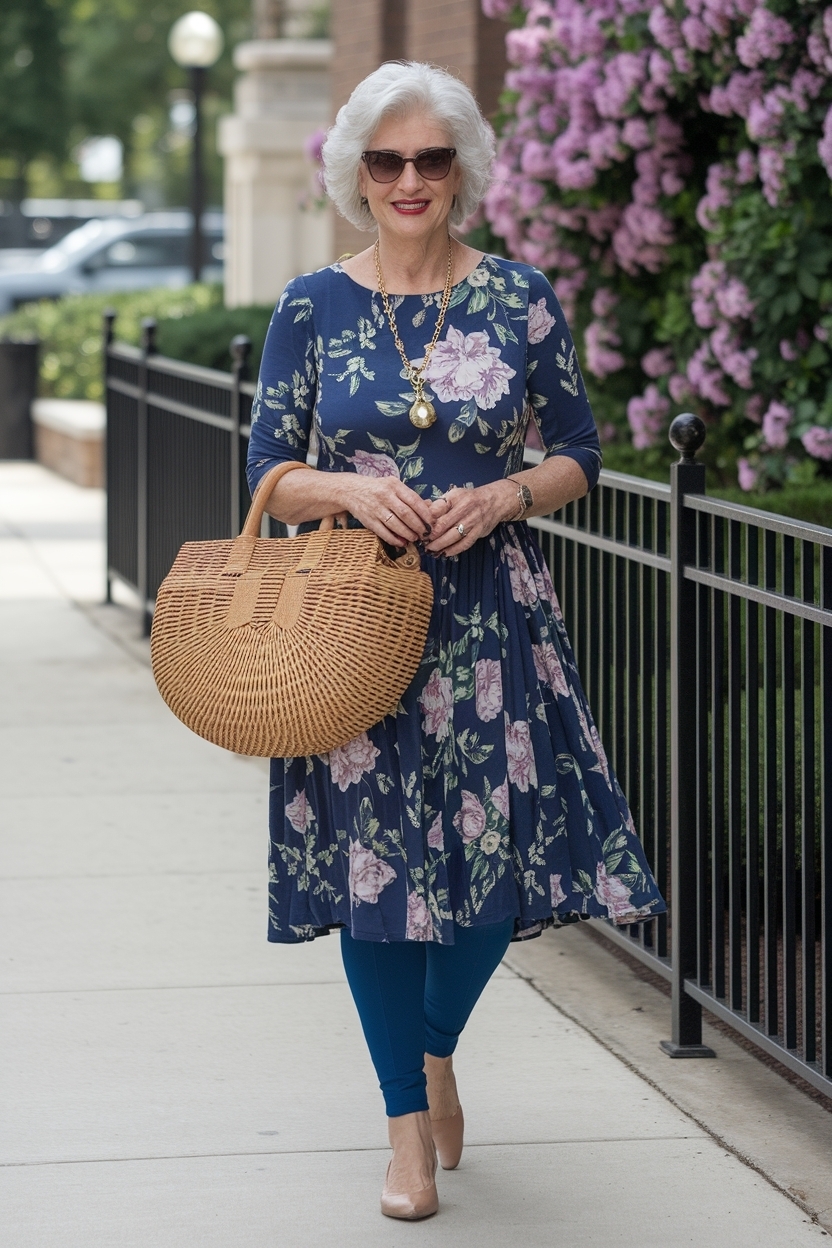 Summer Dresses for Women Over 60: How to Wear Them outfit idea