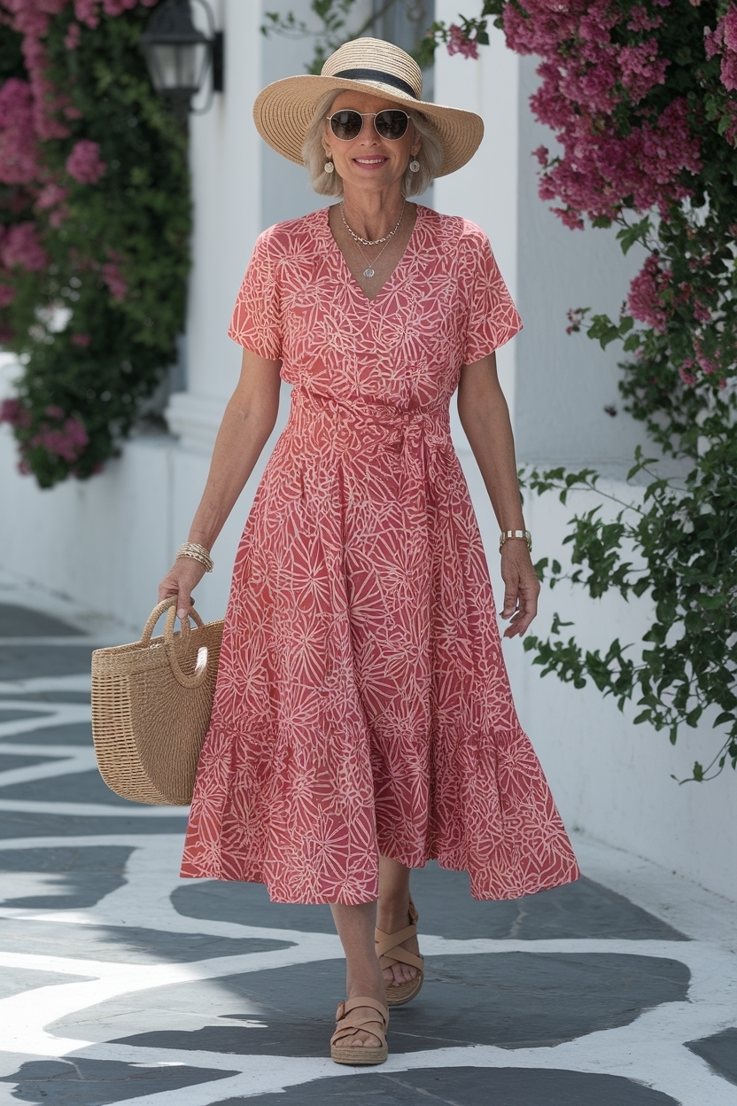 Summer dresses for women over 70: Graceful Looks outfit idea