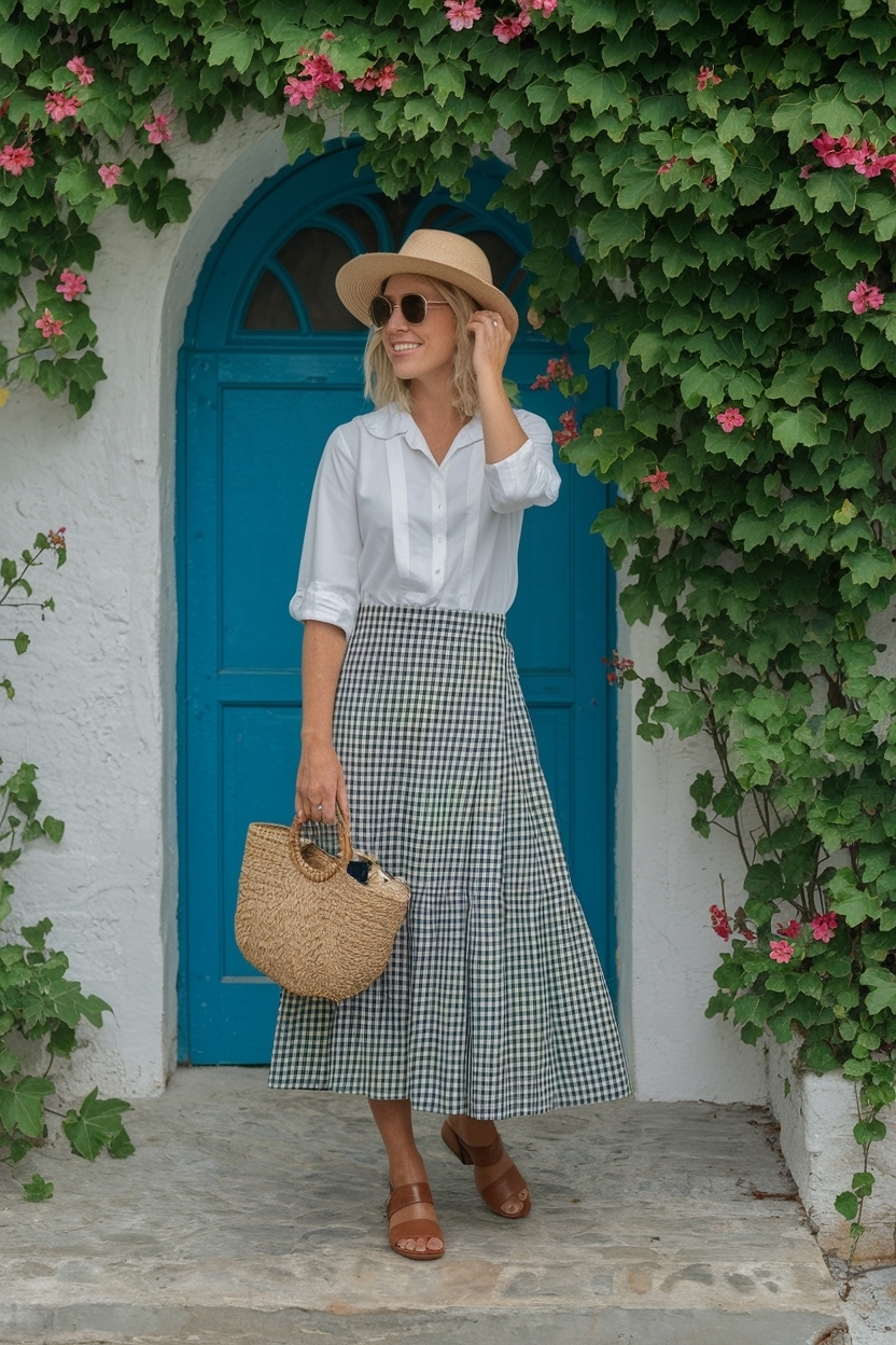 Trendy Summer Outfit for Church Women Must-Haves outfit idea