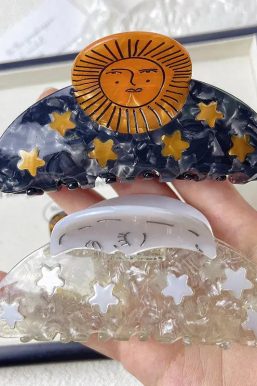 Sun & Stars Hair Claws
