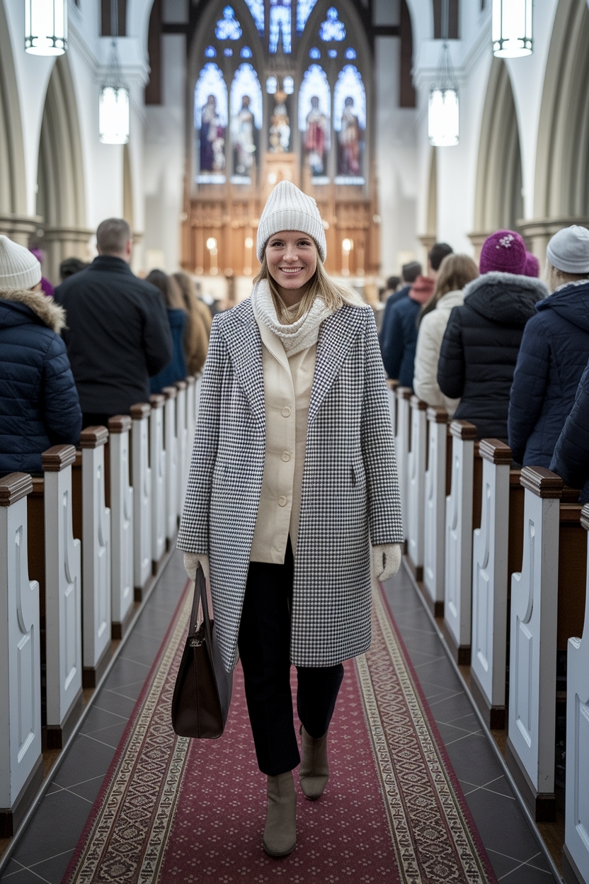 Sunday Winter Outfit Church: What to Wear This Season outfit idea