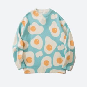 Sunny Side-Up Egg Sweater
