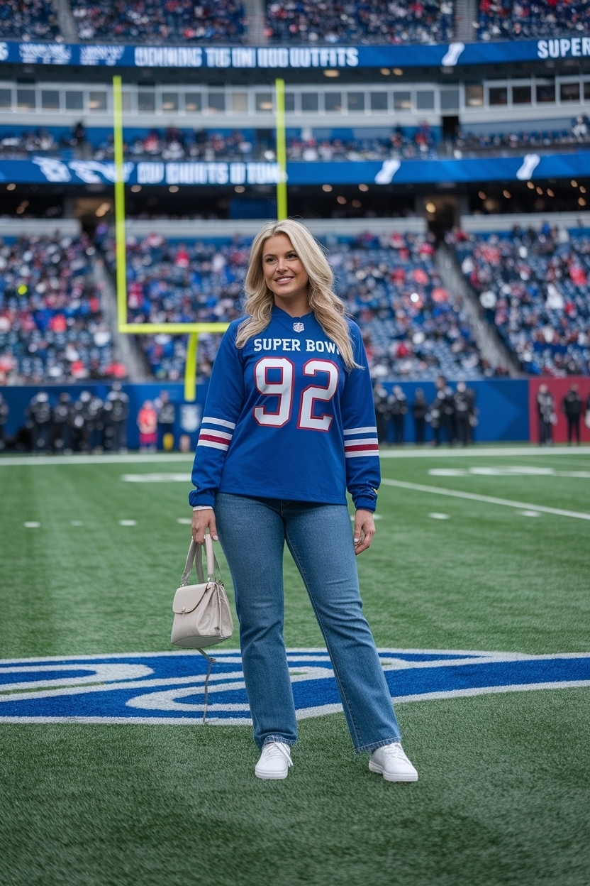 Super Bowl Outfits for Women: Trendy Choices to Celebrate outfit idea