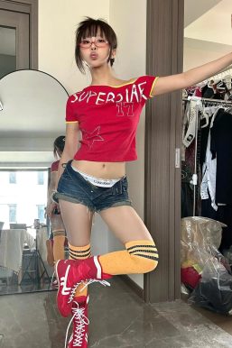 Superstar One Shoulder Tee