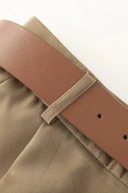 Tailored Wide Leg Pants