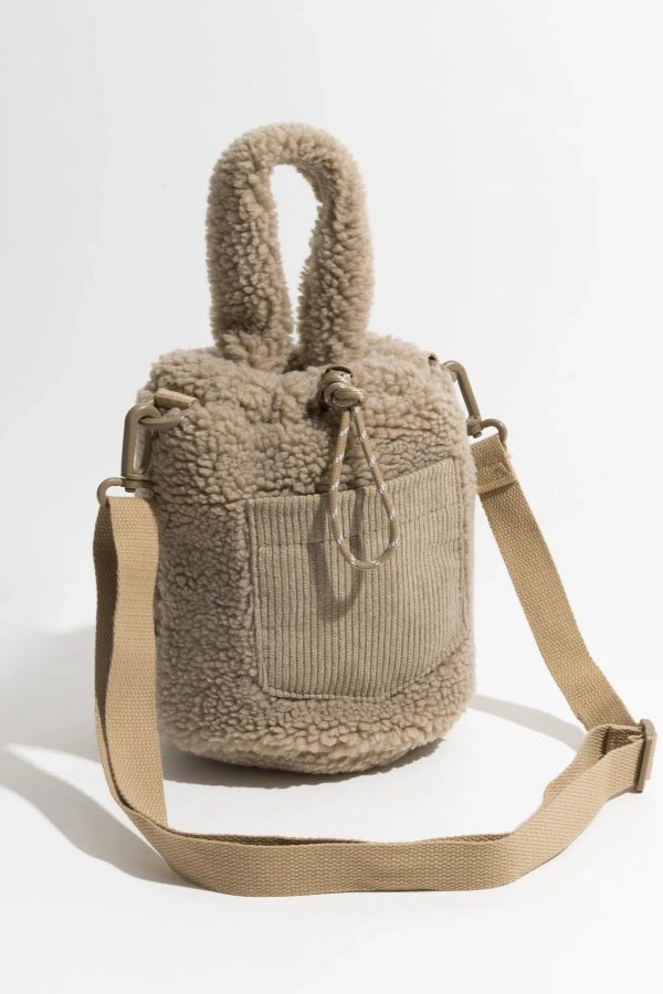Teddy Pocket Bucket Bag