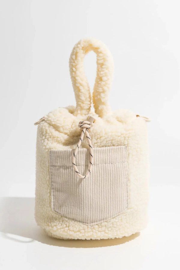 Teddy Pocket Bucket Bag