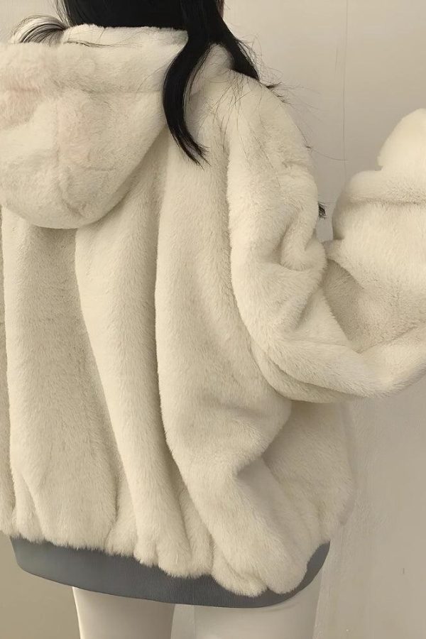 Teddy Reversible Hooded Jacket