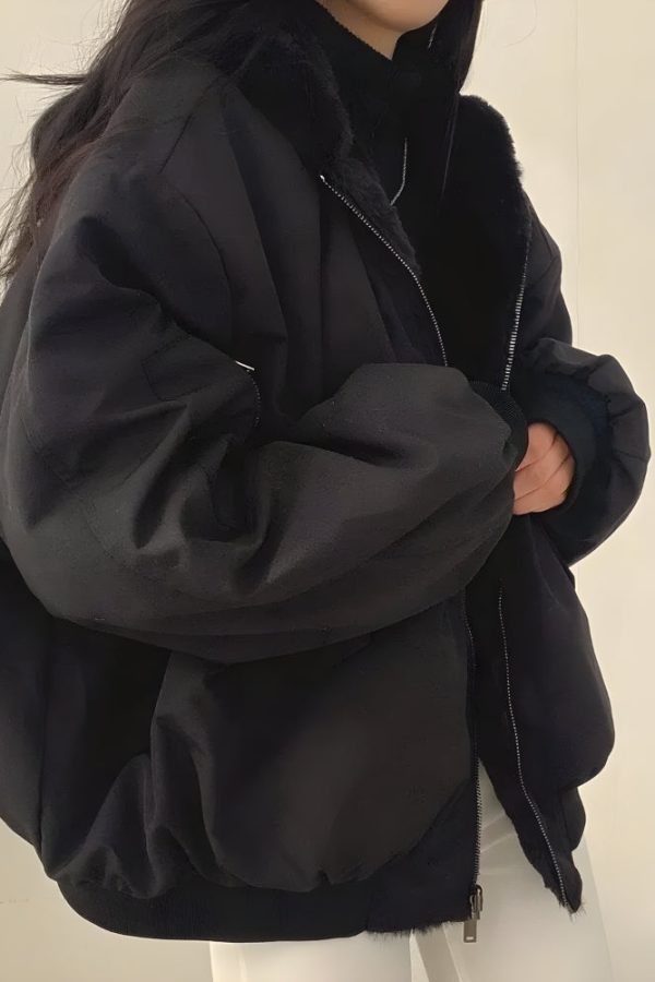 Teddy Reversible Hooded Jacket