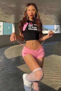 Tell Your Dad Crop Tee