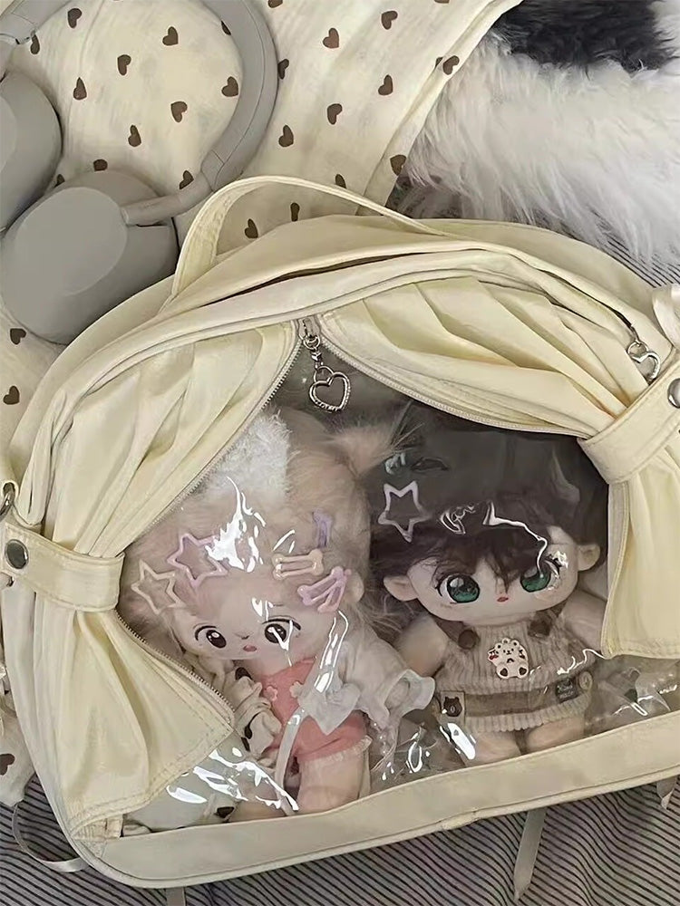 Theater-Style Plush Doll Ita Backpack