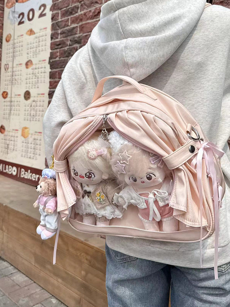 Theater-Style Plush Doll Ita Backpack