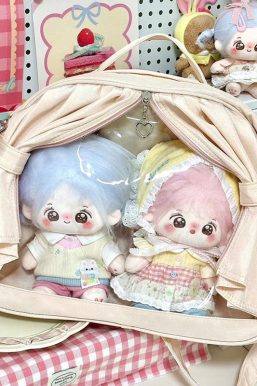 Theater-Style Plush Doll Ita Backpack