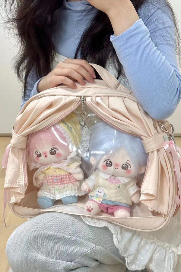 Theater-Style Plush Doll Ita Backpack