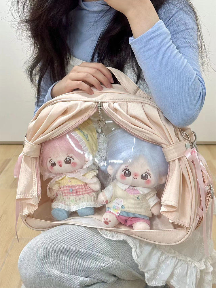 Theater-Style Plush Doll Ita Backpack