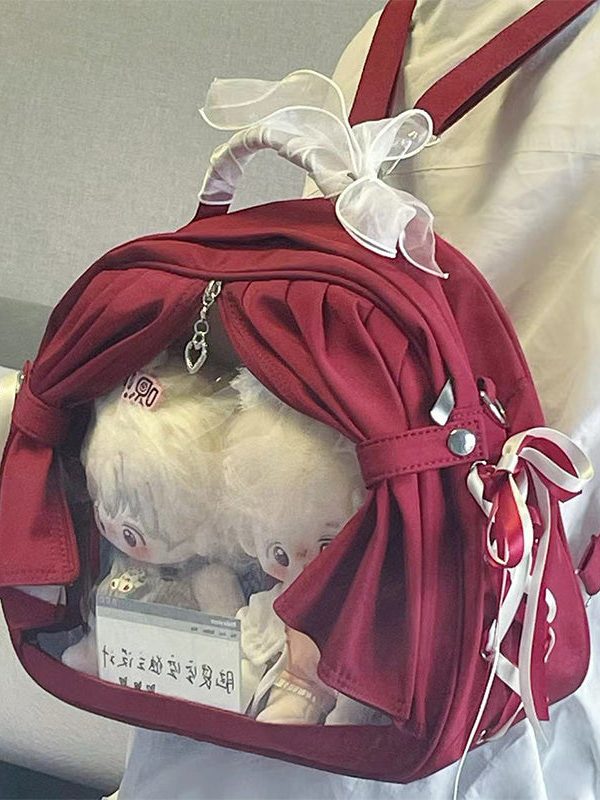 Theater-Style Plush Doll Ita Backpack