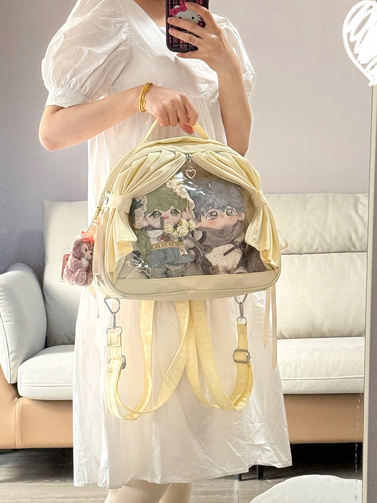 Theater-Style Plush Doll Ita Backpack