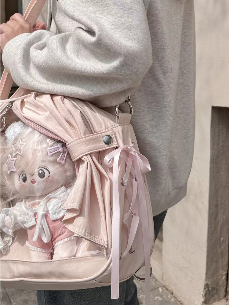 Theater-Style Plush Doll Ita Backpack