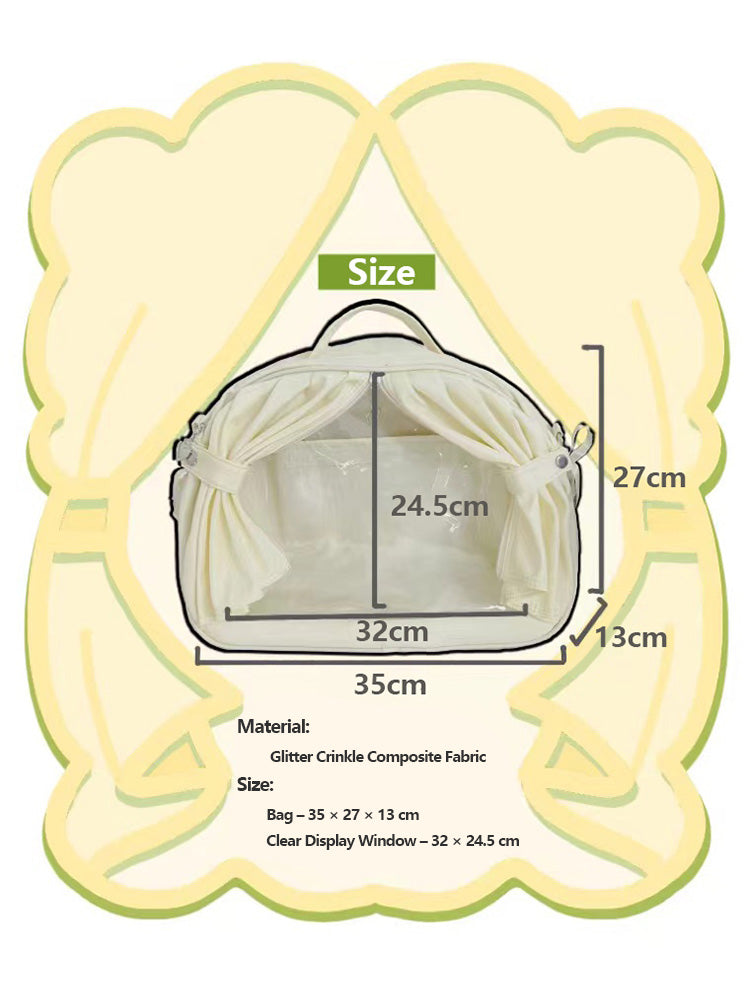 Theater-Style Plush Doll Ita Backpack