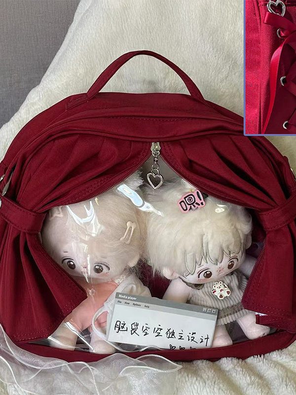 Theater-Style Plush Doll Ita Backpack