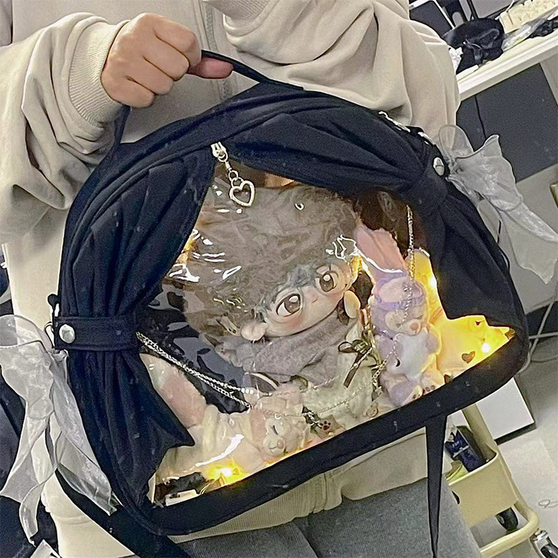 Theater-Style Plush Doll Ita Backpack