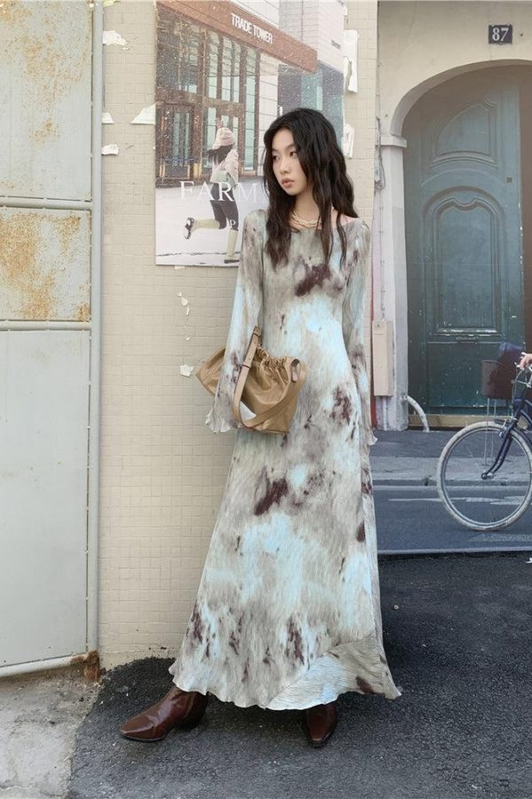 Tie Dye Maxi Dress