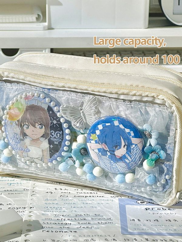 Transparent Ita Bag Pencil Case