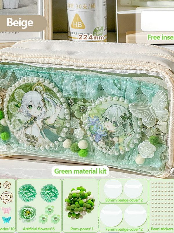 Transparent Ita Bag Pencil Case