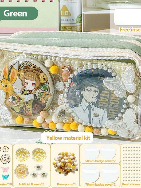 Transparent Ita Bag Pencil Case