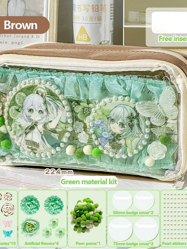 Transparent Ita Bag Pencil Case