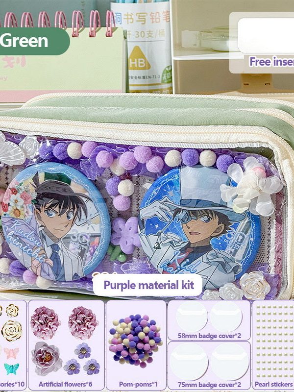 Transparent Ita Bag Pencil Case