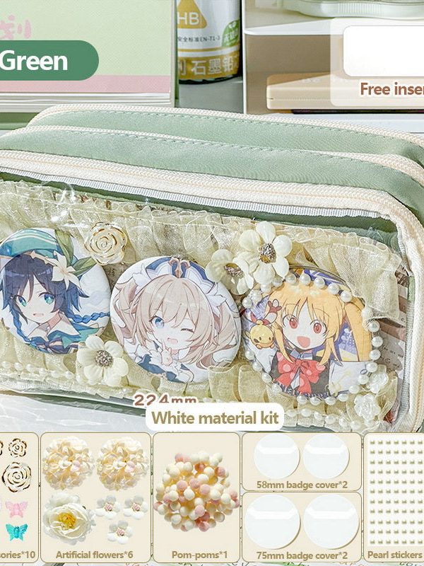 Transparent Ita Bag Pencil Case