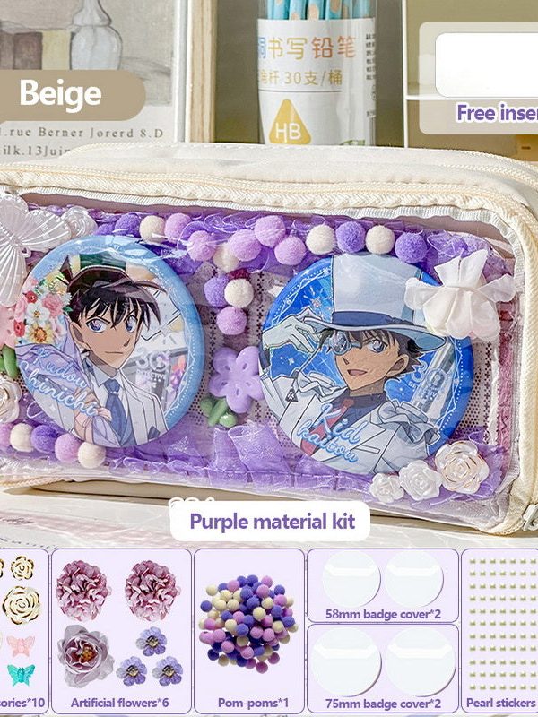 Transparent Ita Bag Pencil Case